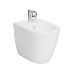 Vitra Sento Duvara Tam Dayalı Yerden Bide 54 cm Mat Beyaz 5986B001-0288